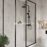 Multipanel Tile Collection White Gypsum (MT637) - Large Tile Shower/Bathroom Wall Panels