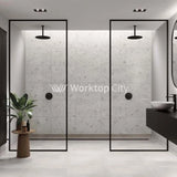 Multipanel Tile Collection White Terrazzo (MT020) - Large Tile Shower/Bathroom Wall Panels