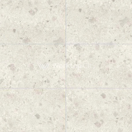 Multipanel Tile Collection White Terrazzo (MT020) - Large Tile Shower/Bathroom Wall Panels