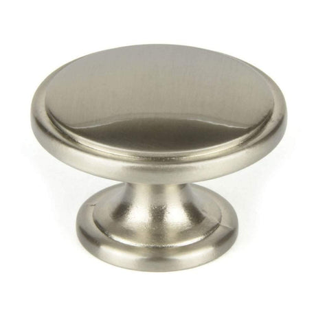M4TEC Gillock F9 Brushed Nickel Cupboard Knob – 38mm Cabinet, Drawer & Door Handle