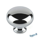 Polished Chrome Cupboard Knob Handle – M4TEC Dunoon C8