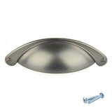 Satin Black Drawer Cup Pull Handle M4TEC Forfar Z3