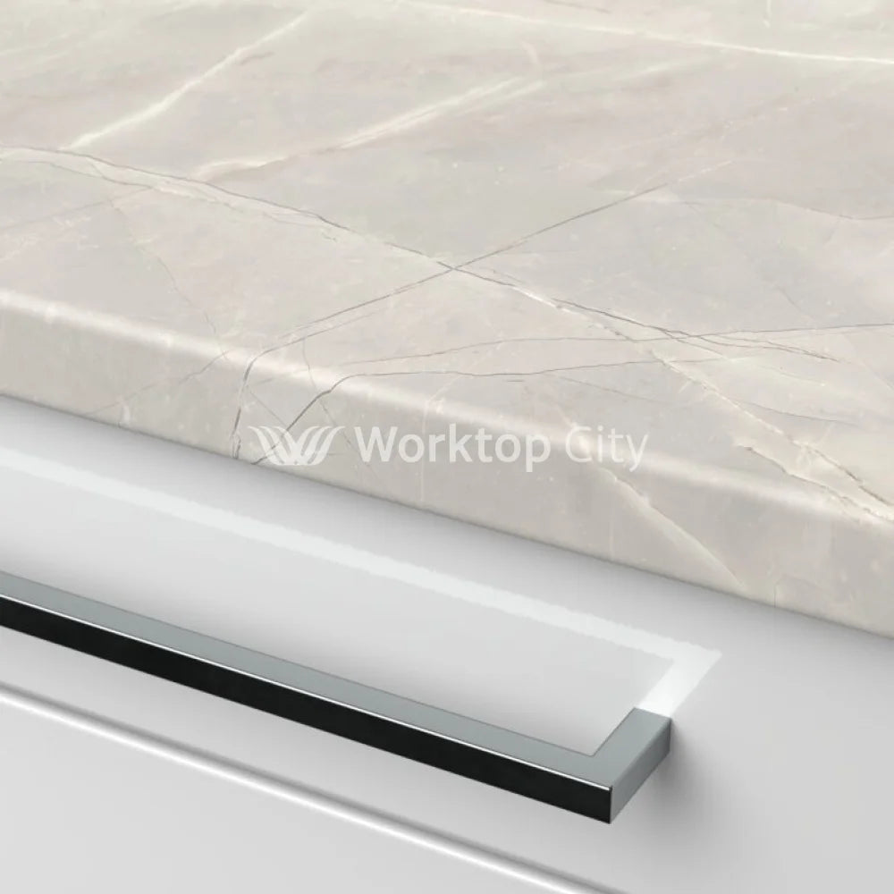 Senses Laminate Kitchen Worktops Colorado Marble Round (Postformed) Edge Matte Finish