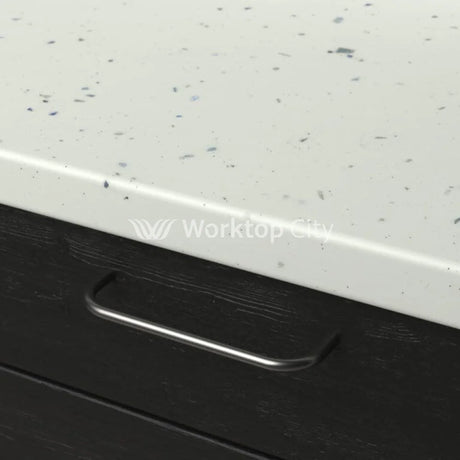 Senses Laminate Kitchen Worktops White Fleck Round (Postformed) Edge Matte Finish