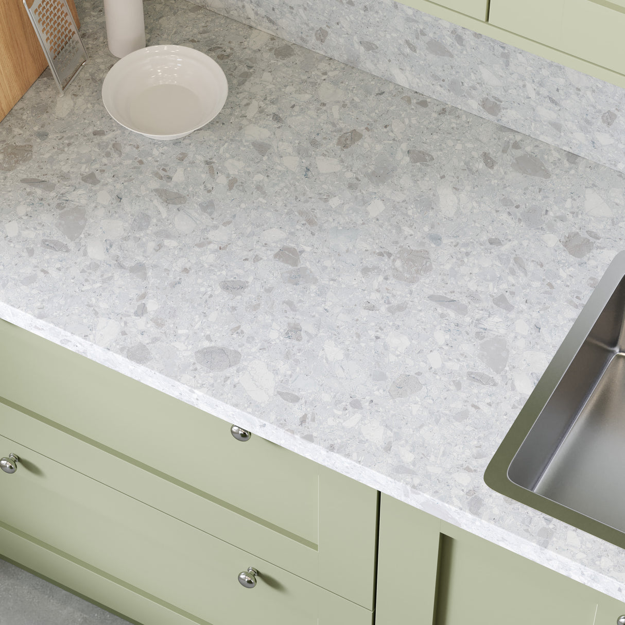 Bushboard Options Nuvolento Kitchen Worktops (Matt Finish)