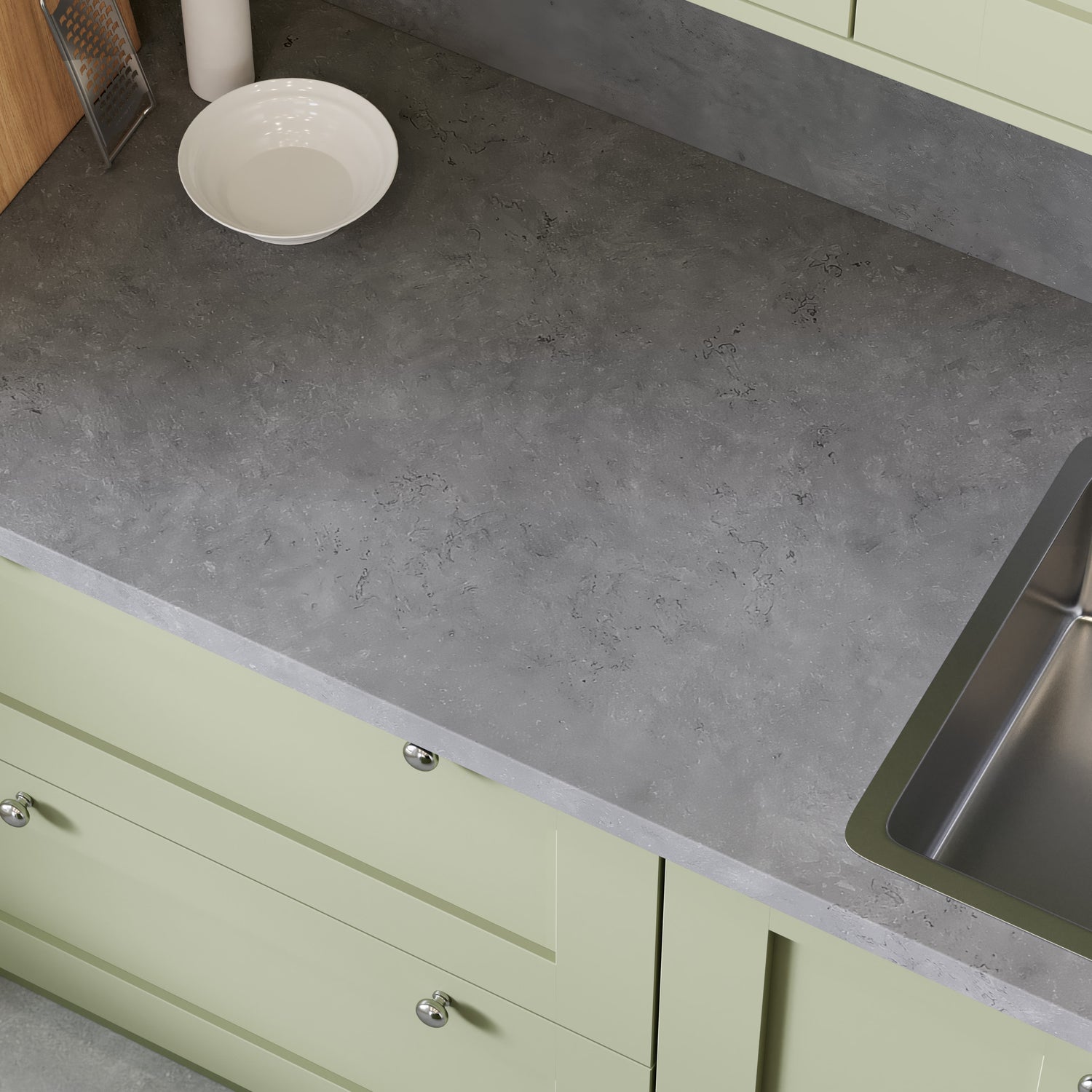 Bushboard Options Tectonica Kitchen Worktops (Matt Finish)