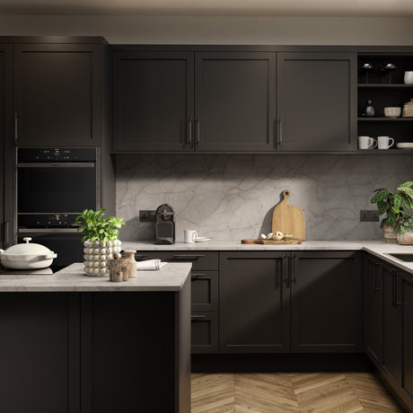 Wilsonart Sleek Emperador Marble Kitchen Worktops Matt Finish