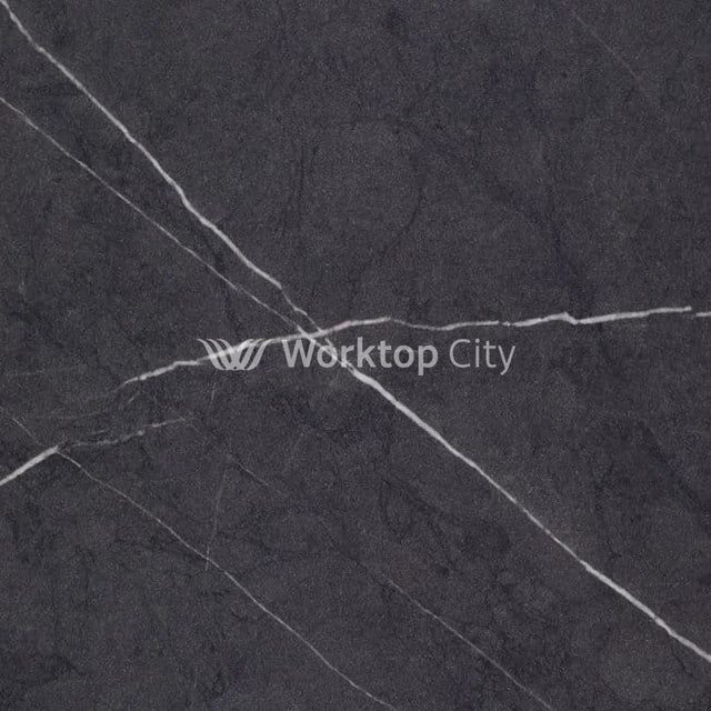 Spectra Black Lightning Marble - Matt Texture-free-sample