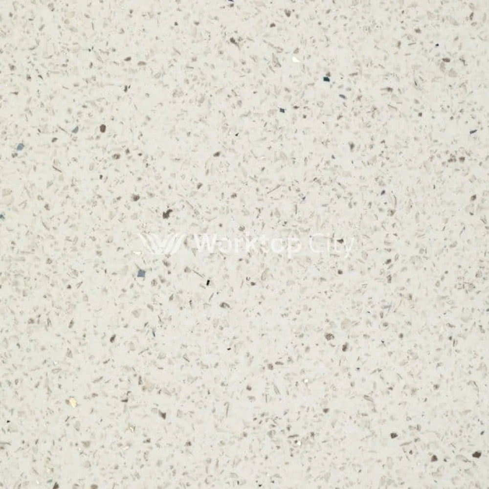 Spectra White Terrazzo - Quartz Finish