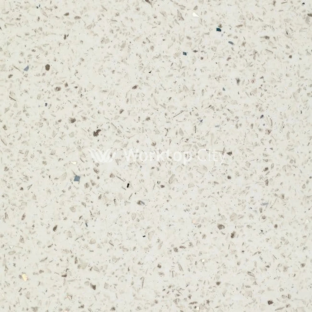 Spectra White Terrazzo - Quartz Finish