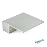 M4TEC Inverbeg Q6 Square Cupboard Knob Handle – Modern Polished Chrome or Stainless Steel Cabinet Handle