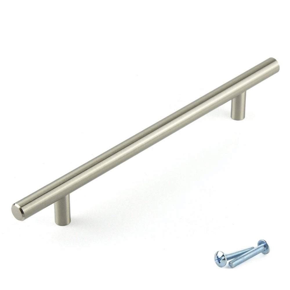 M4TEC Balintore T-Bar Handle – Brushed Nickel Cabinet, Cupboard & Drawer Handle (D4 Series)
