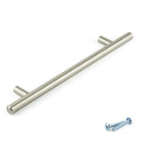 M4TEC Balintore T-Bar Handle – Brushed Nickel Cabinet, Cupboard & Drawer Handle (D4 Series)