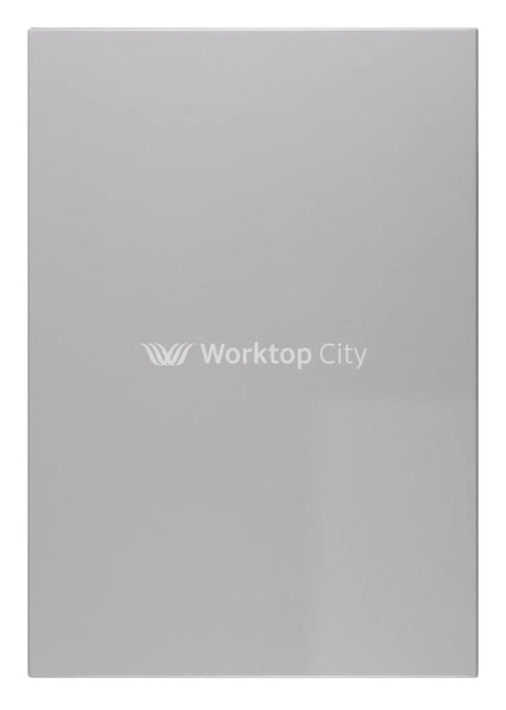 Vogue Slab Dove Grey Gloss- Replacement Kitchen Doors SAMPLE PRODUCTS Vinyl Sample Colour Swatch
