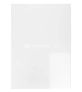 Vogue Slab White Gloss- Replacement Kitchen Doors SAMPLE PRODUCTS Vinyl Sample Colour Swatch