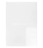Vogue Slab White Gloss- Replacement Kitchen Doors SAMPLE PRODUCTS Vinyl Sample Colour Swatch