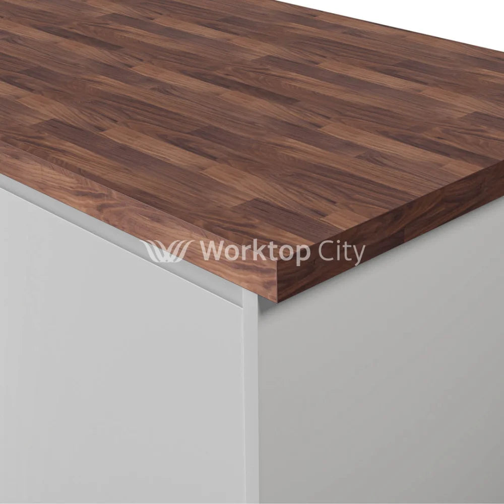 Wtc Elegance Solid American Walnut Real Wood Kitchen Upstand