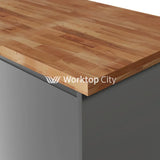 Wtc Elegance Solid Farmhouse Beech Real Wood Kitchen Worktops 40Mm (T)