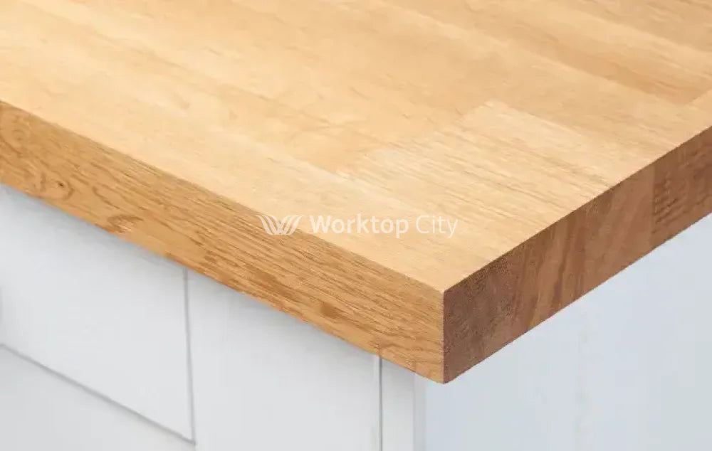 WTC Elegance Solid Oak Real Wood Kitchen Worktops 22mm (T)