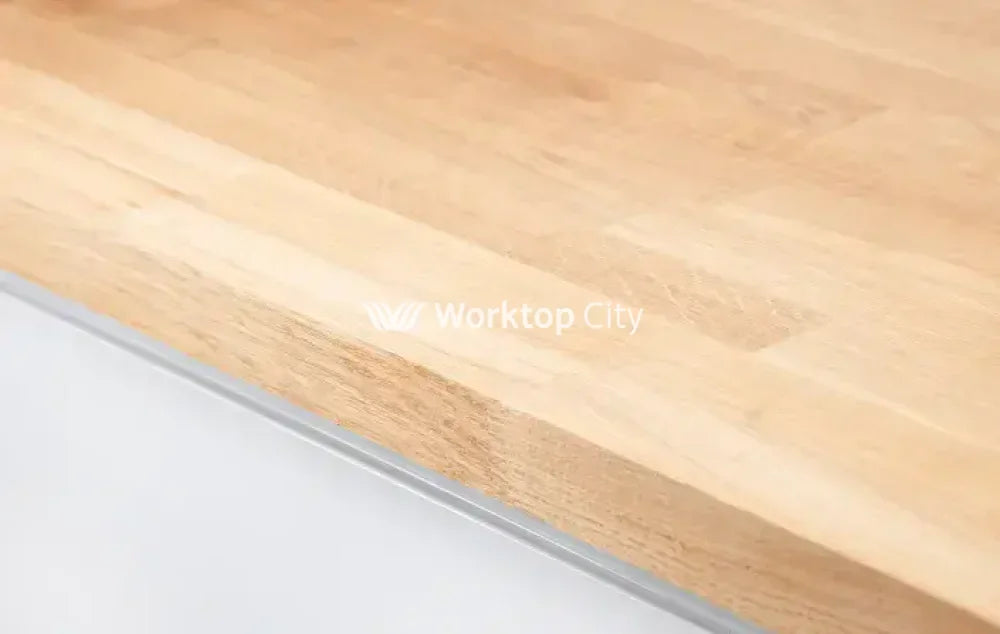 WTC Elegance Solid Prime Oak Real Wood Kitchen Upstand