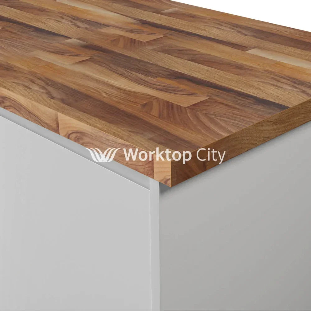 Wtc Elegance Solid Walnut Real Wood Kitchen Upstand