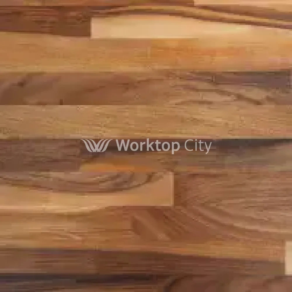 WTC Elegance Solid Walnut Real Wood Kitchen Worktops 27mm (T)