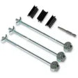 Zipbolt Connectors - 3 Pack 16-25mm worktops